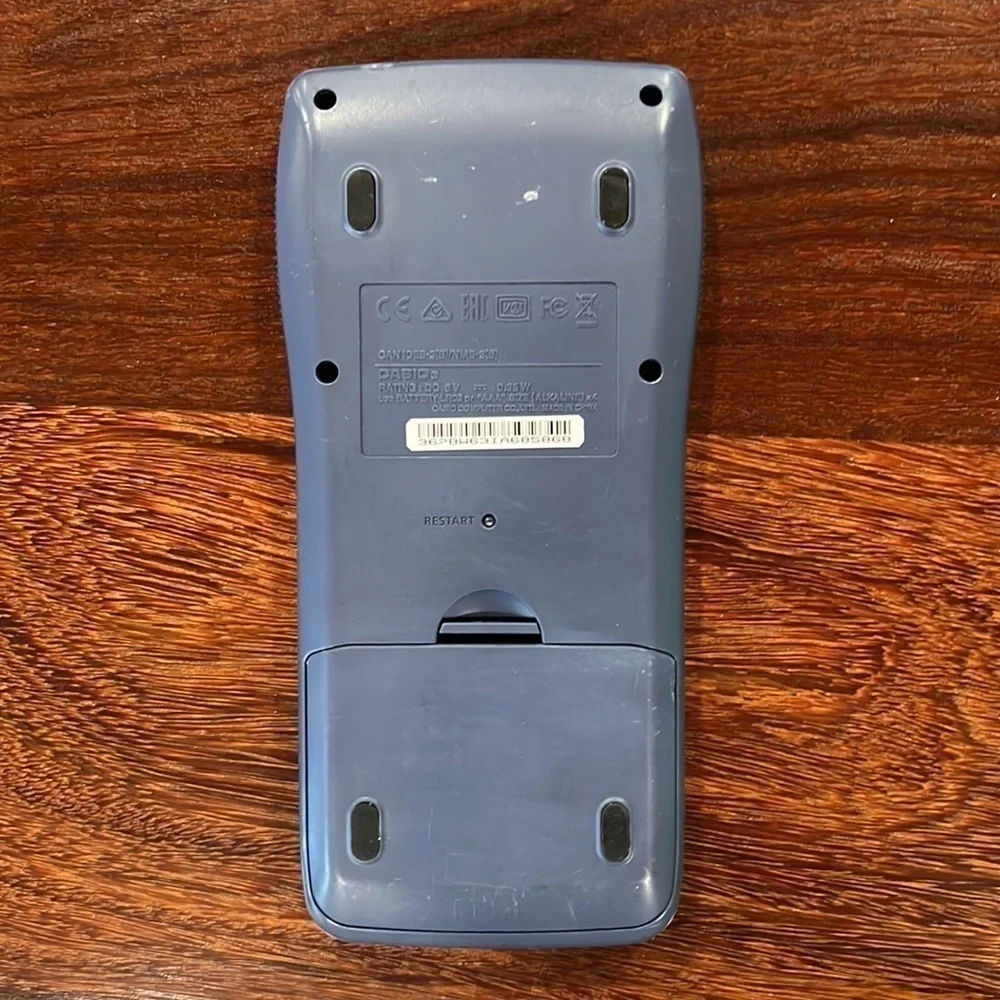Casio fix-9750GII graphic calculator